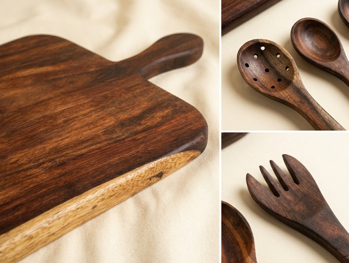 Full Table Bundle – Cutting Board + Utensil Set